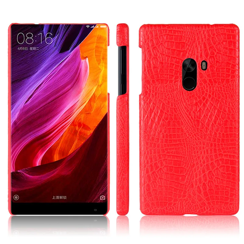 Xiaomi Mi MiX Mix1 Case Quality PC Crocodile Grain Back Cover Hard Case for Xiaomi Mi Mix Mimix Capa Shell Protector 8 Color