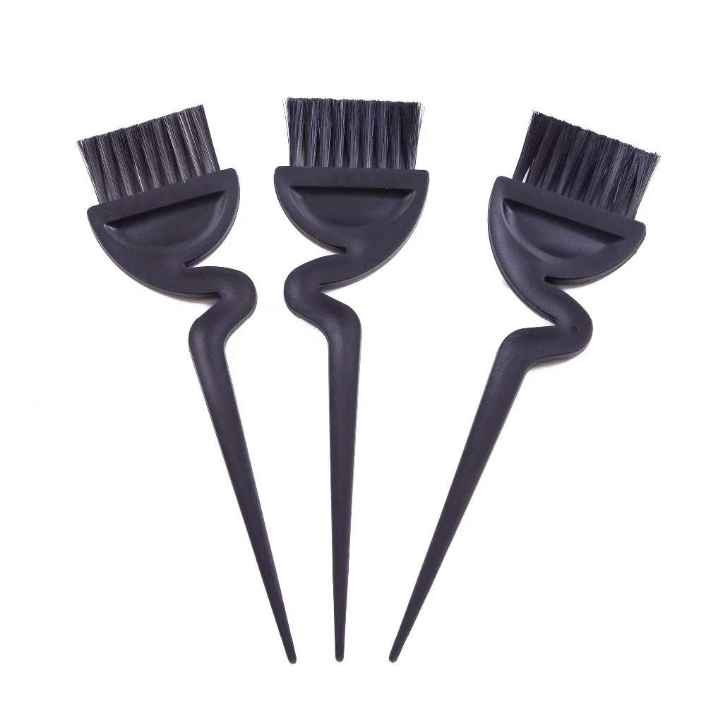 Salon Dyeing Tool Plastic Hair Dye Coloring Brush Comb Barber Salon Tint Hairdressing Styling Tools Hair Color Combs With Brush