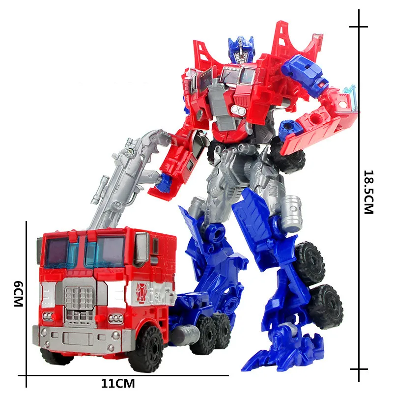 JINJIANG 19cm Height Transformation Deformation Robot Toy Action Figures Toys