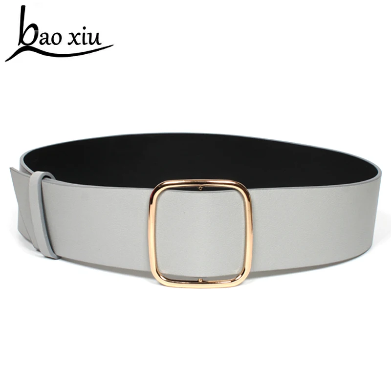 

New women Belts Luxury wide Leather Famous Belt For Designer Belts causal Vintage Style For dress 6 Cm Wide accessories