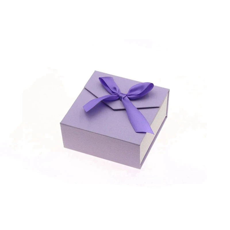 100pcs New of exquisite bowknot jewelry display and packaging box ring box, chic earrings jewelry box