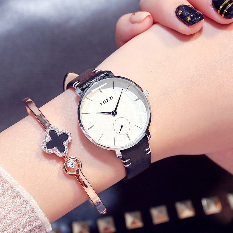 Fashion korean style simple girl Watch Ladies Student Watch Temperament Waterproof Quartz Watch