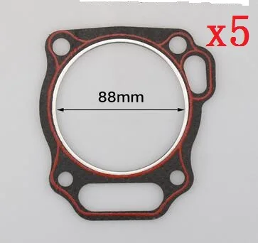 

5PCS GX390 188F Gasoline generator Cylinder head gasket for Honda Motor spare parts