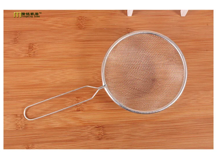 1PC Hot Sale Kitchen Cooking Tools Supplies Colanders Oil Strainers SetStainless Steel Grease Butter Oil Mesh Strainer KC 1401