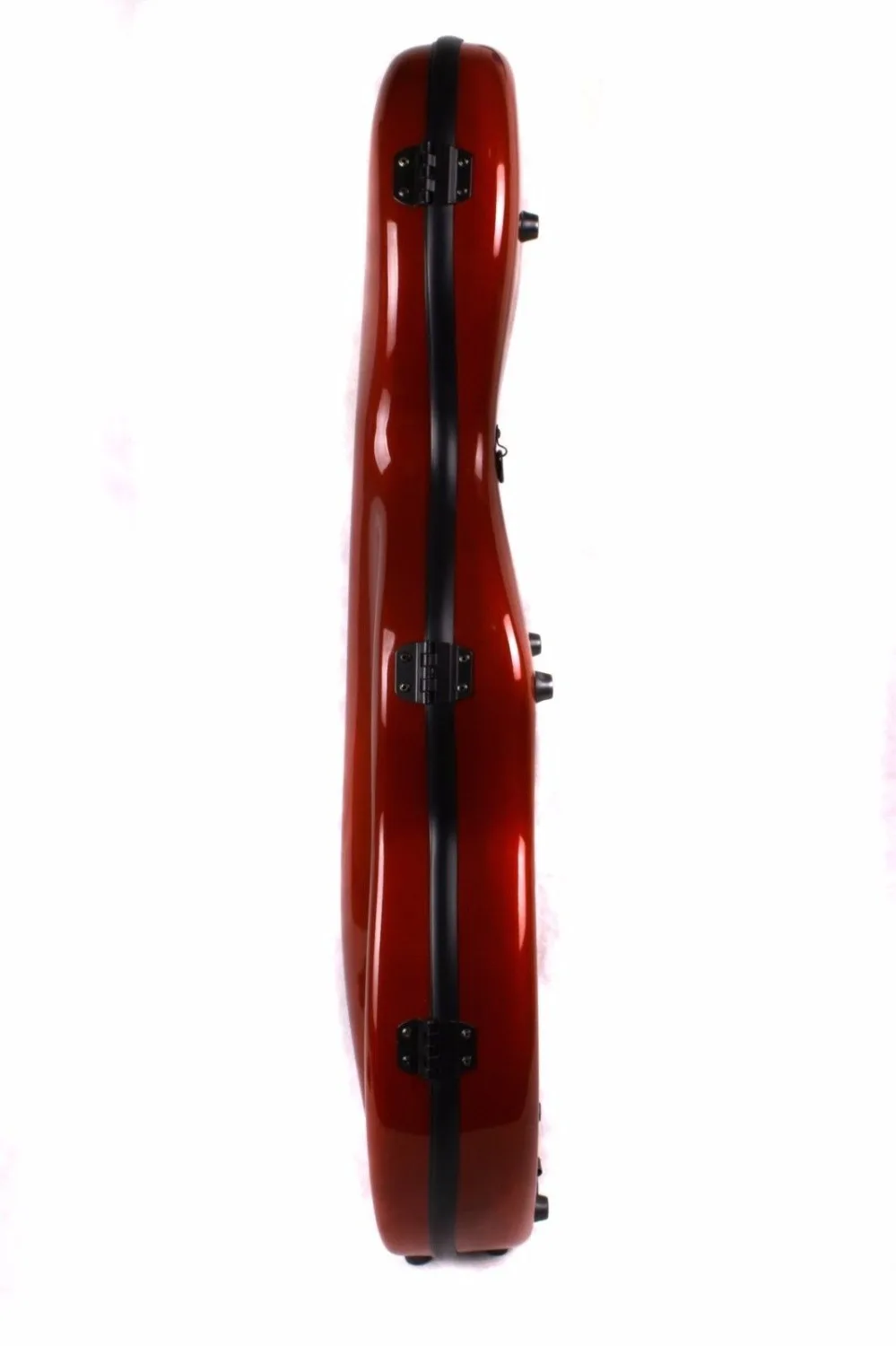 Viola Case 16 inch Viola Box Glass Fiber Strong Light Red White Color Carry Viola