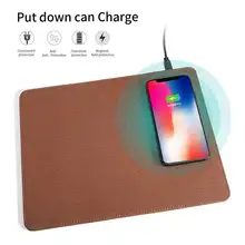 Wireless Qi Charging Mouse Pad for Phones #3