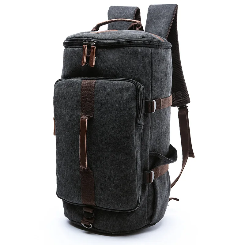 New Canvas Men Luggage Bag Carry on Luggage Travel Bags Fashion Man Duffel Weekend Overnight Bag Women Travel Backpack Rucksack