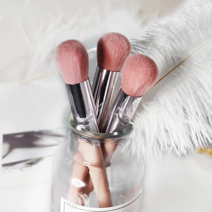 Fashion Fenty Style #119 Pink Soft Round Nose Shadow Brush Medium Blusher Brush Makeup Brush