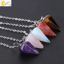 Reiki Healing Pendulum with Stones #3