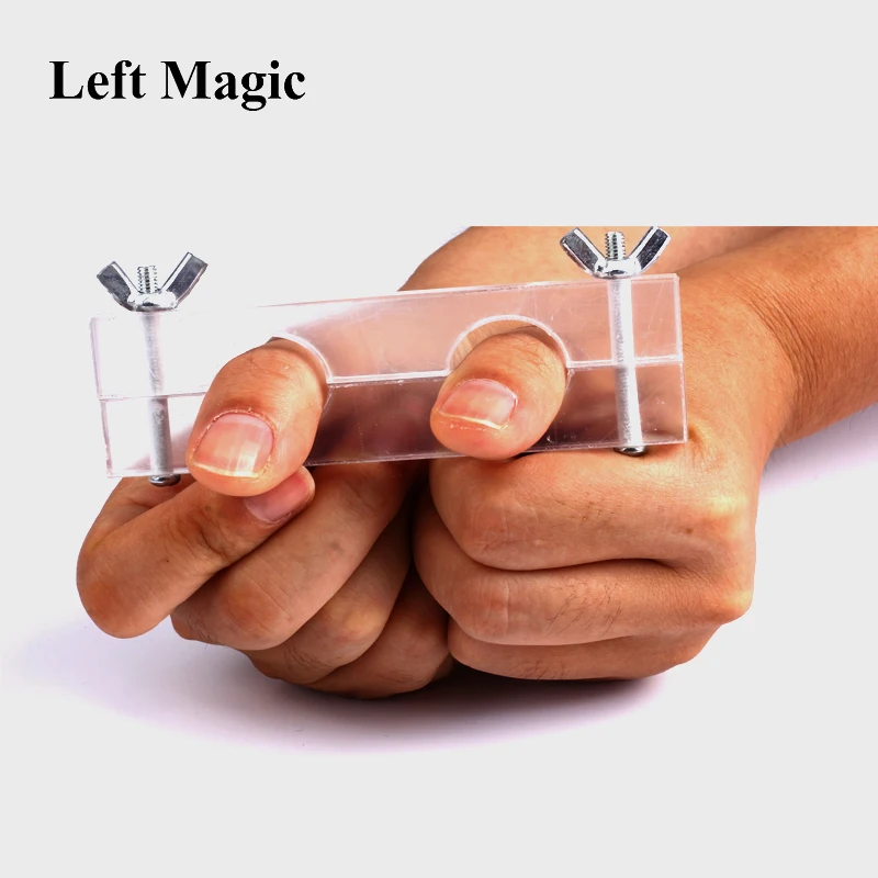 Escape Finger the thumb to lock the finger lock Magic tricks close up magic stage props magic Close-Up Street Magic props