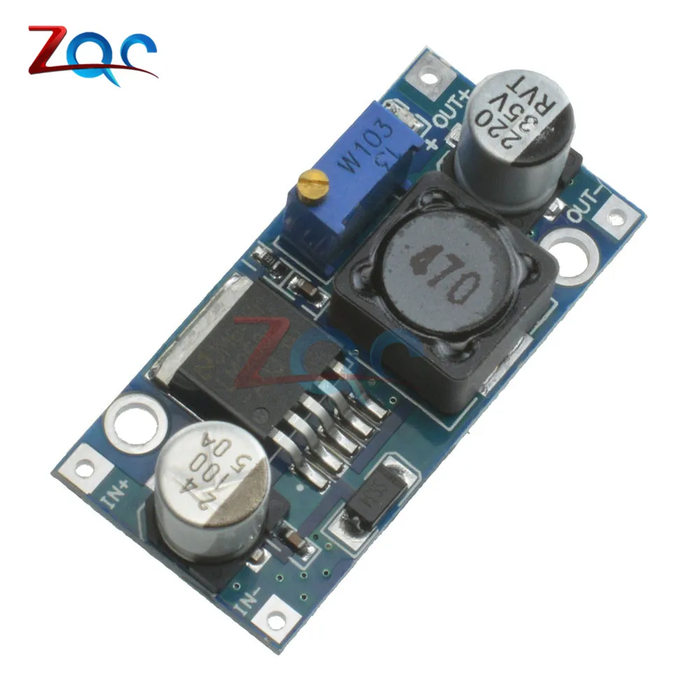 LM2596s DC-DC Step Down power supply module 3A adjustable module LM2596 voltage regulator 24V 12V 5V 3V  4.0-40 to 1.3-37V