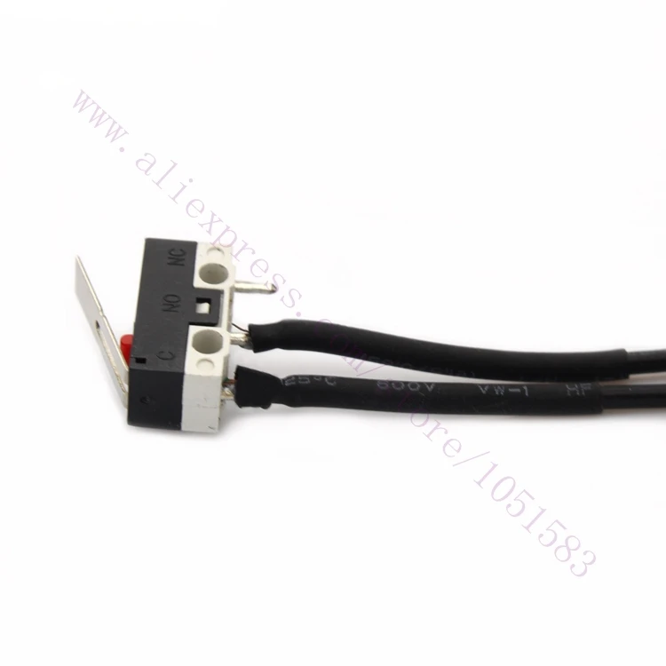 5 قطعة/الوحدة 3D طابعة أجزاء الحد مفاتيح مع كابل طويل Endstop مع كابل 2A 125VAC ، ل 3D طابعة