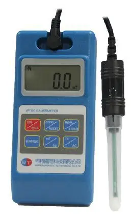 Fast arrival WT-10C Digital Gauss Meter AC / DC 0 ~ 200mT ~ 2000 mT WT10C Tesla Meter