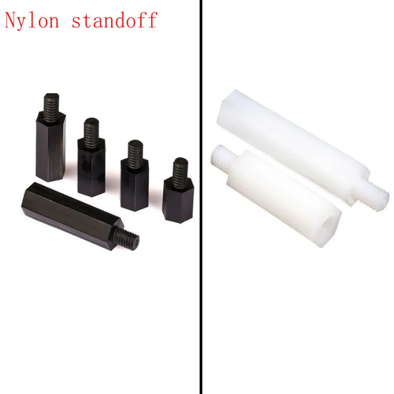 Nylon Standoff Set M2/M3 Man/Female Hex Column Standoff Spacer Schroevenmoer Assortiment Kit voor PCB-kaarten met opbergkoffer 250 stks/set