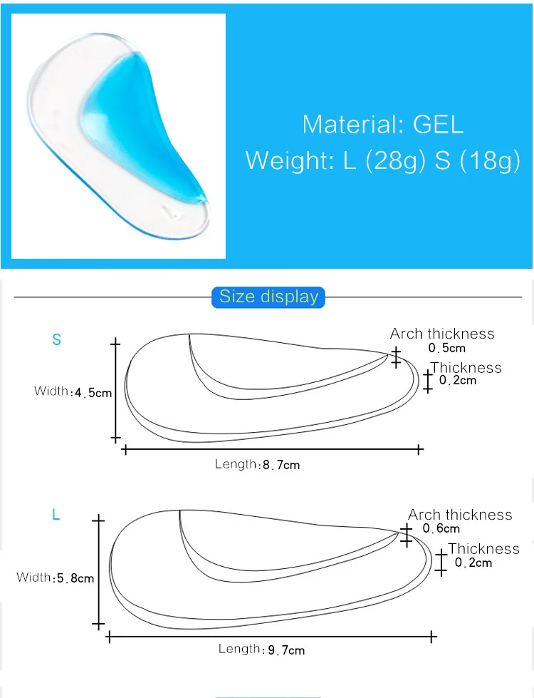 1 pair Professional Flatfoot Orthotics Arch Support Insole Flat Foot Flatfoot Corrector Shoe Cushion Pads Care Insert Hot sale