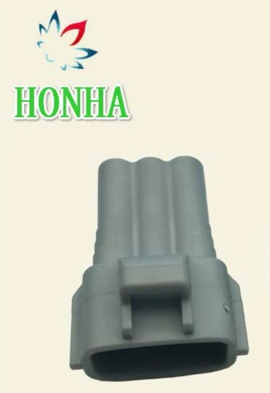 

Free shipping 50 pcs/lots 90980-11607 3 Pin male sealed wire harness connector for Toyota with seals and terminals