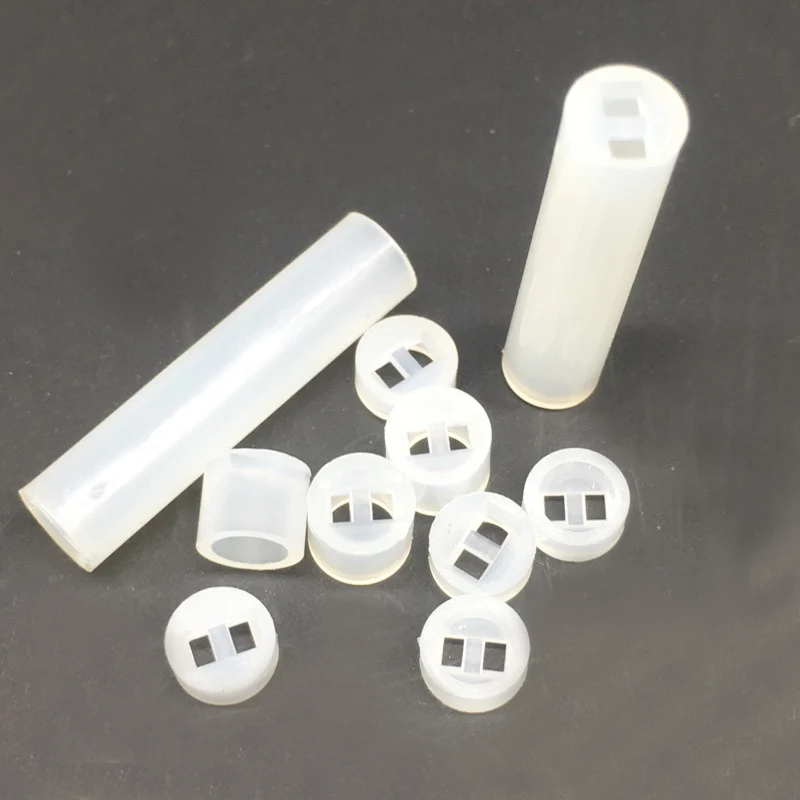 

5x6.5 LED Spacer Support Hood Nylon PCB Board Mount Pack 1000