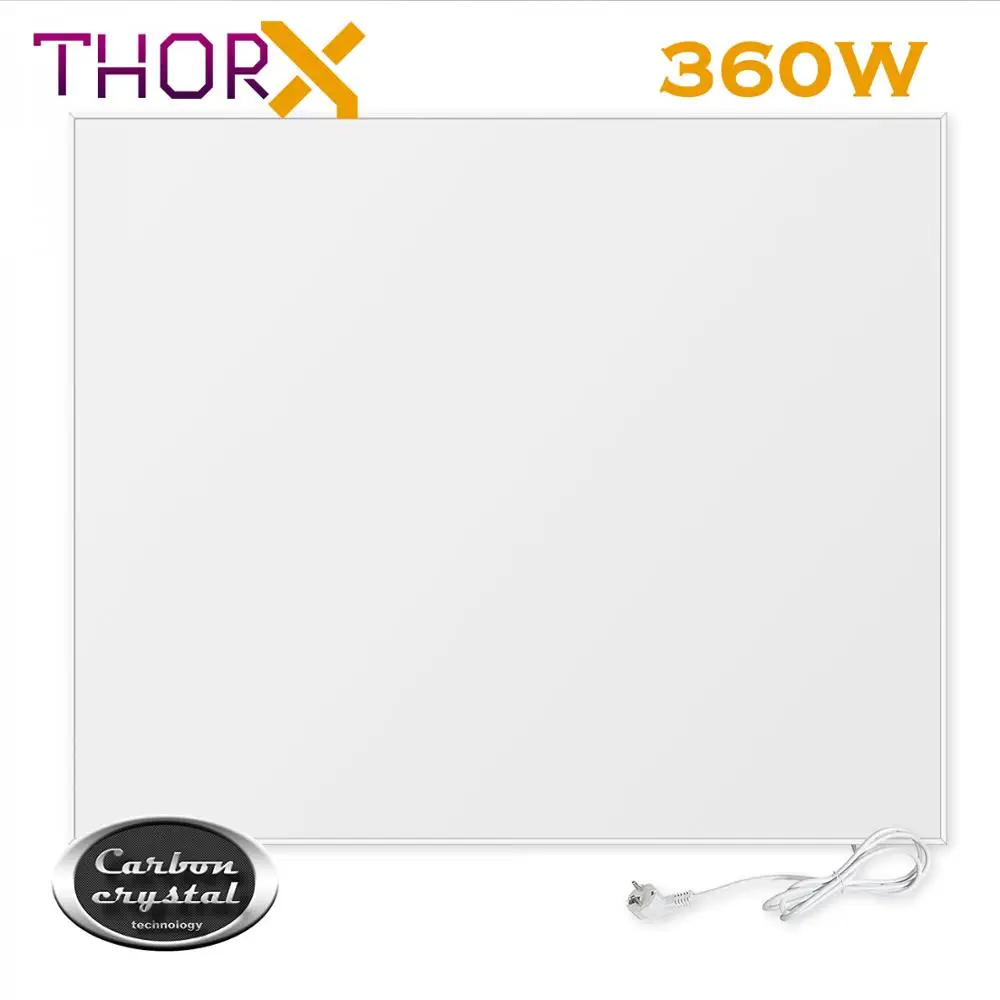 ThorX KC360 360W Watt 120x30 cm Infrared Heater Heating Panel heater With Carbon Crystal Technology Mounted on the Ceiling