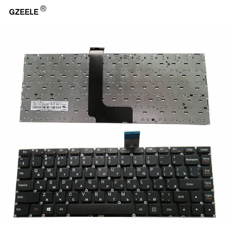 New for LENOVO M490S M4400S B4400S B4450S B490S M495S series RU layout russian laptop keyboard  black color without frame