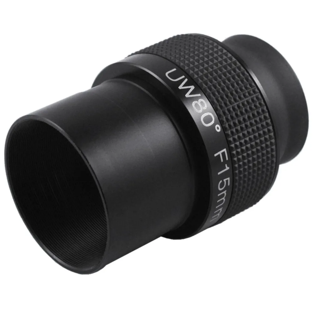 Astronomical telescope accessories 2 - inch F15MM 80 degrees ultra - wide - angle eyepiece high - definition coating