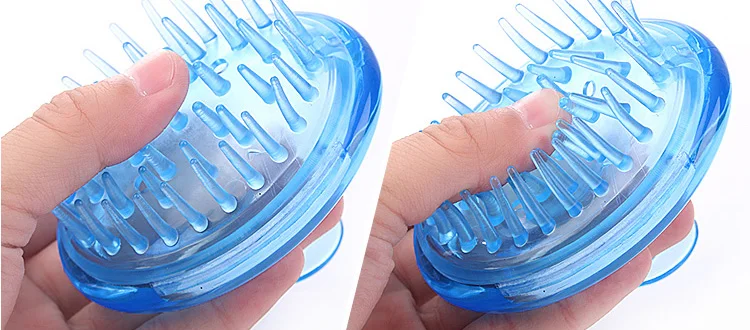 Silicone Head Scrub Hair Massager Scalp Massage Scrubbing Brush Their Shampoo Department Brushes Tool Health Therapy Care