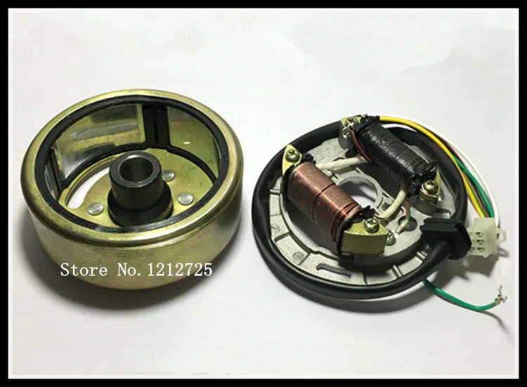 Two-stroke motorcycle AX100 Magneto stator rotor assembly AX 100 Generator stator rotor