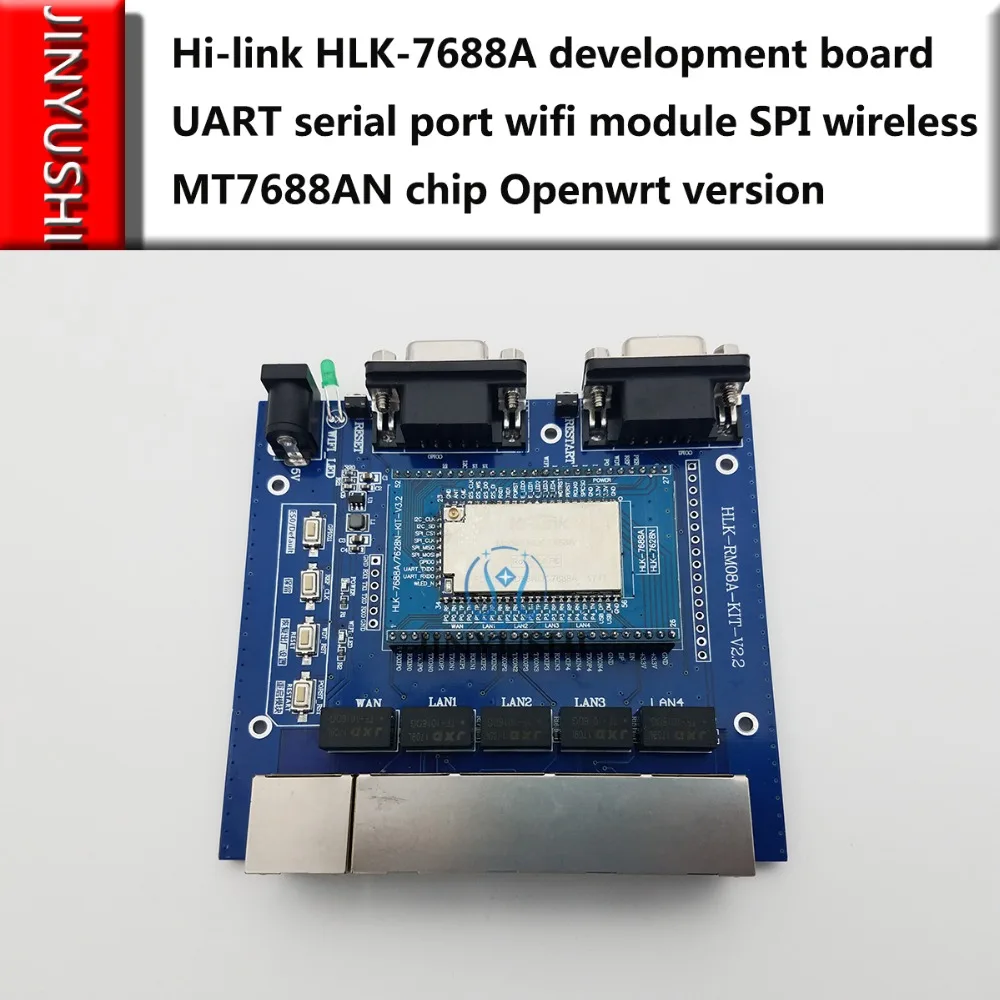 JINYUSHI for Hi-link HLK-7688A development board UART serial port wifi module SPI wireless MT7688AN chip Openwrt version