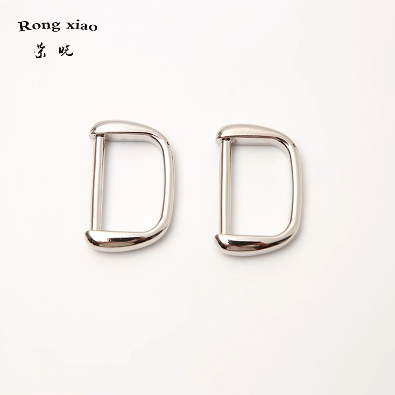 New 25 mm inner width zinc alloy D rings fashion bag hardware metal rings for handbag's straps 1 inch metal hardware