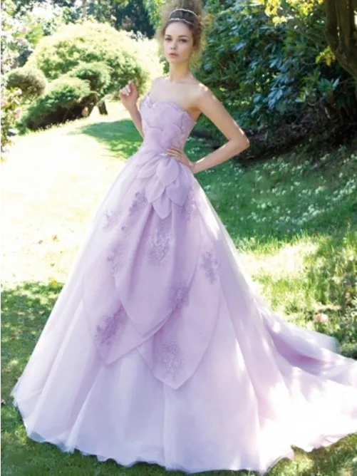 Robe de mariée romantique en dentelle, nouveau Design, avec des appliques