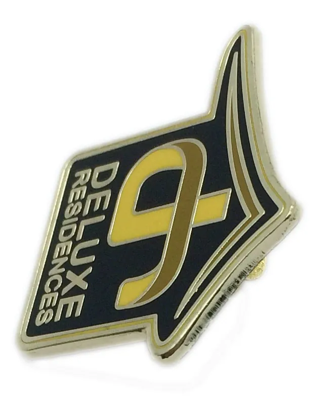 Latest Wholesale Custom Stamped Residences Badge Lapel Pin for Promotion