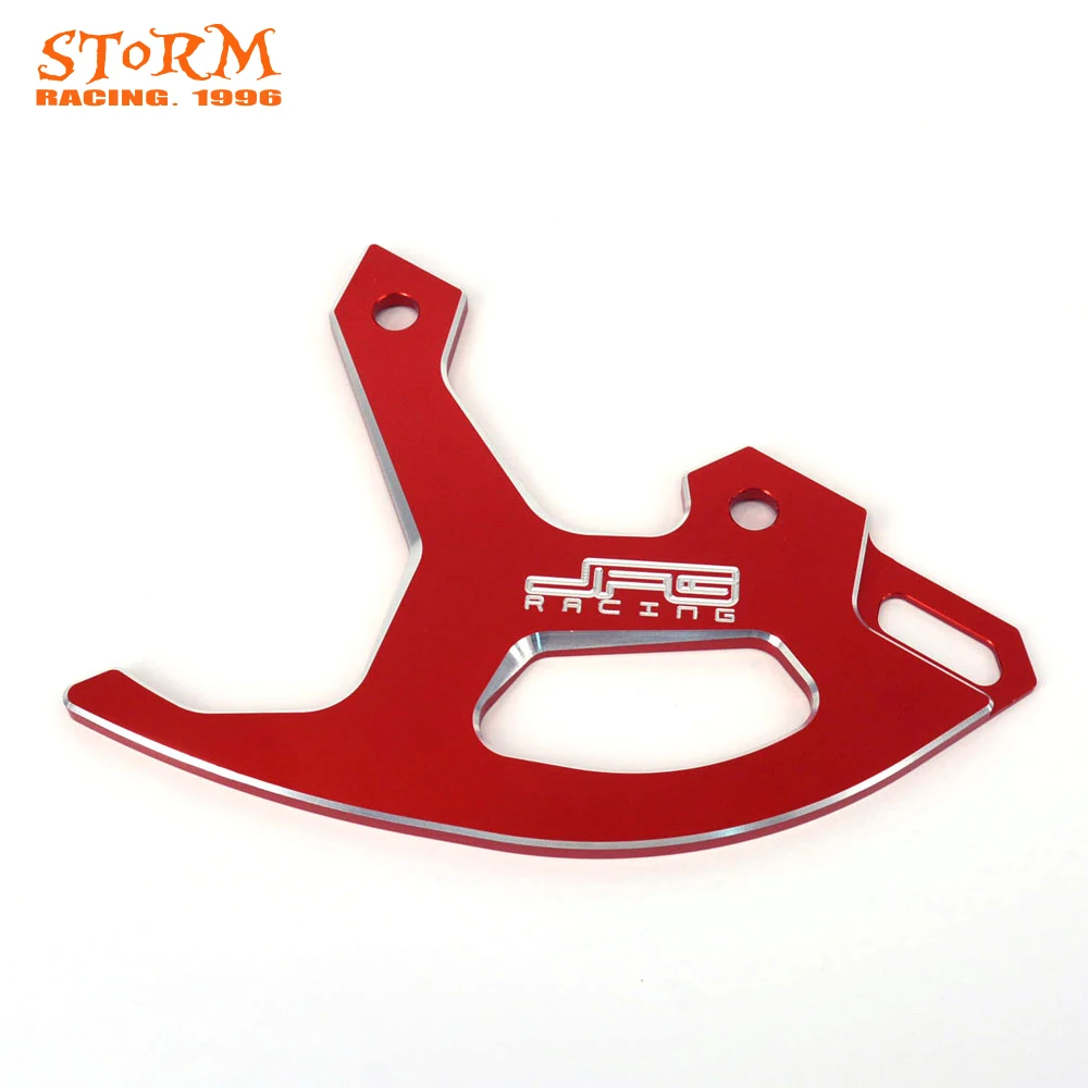 Imagen 6: JFG motocicleta CNC disco de freno trasero cubierta protectora para HONDA CRF250R CRF450R CRF450RX CRF250X CRF450X CRF 450R 250X 04-17