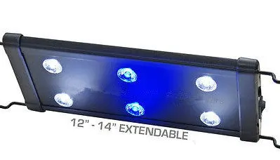 EVO 12 LED Aquarium Light Nano Marine Coral Reef Cichlid 6x 3W 3 Watt 30-40 cm by Odyssea