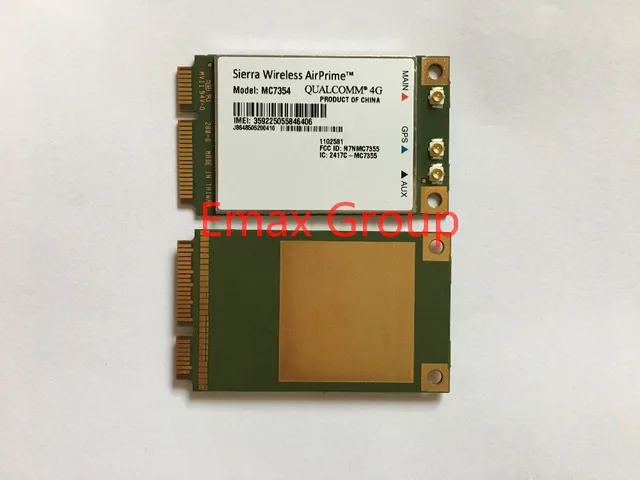 MC7354 Беспроводная мини-PCIE LTE 4G QUALCOMM WCDMA GSM GPRS GNSS UMTS с поддержкой Gobi API 100% Новый оригинальный подлинный