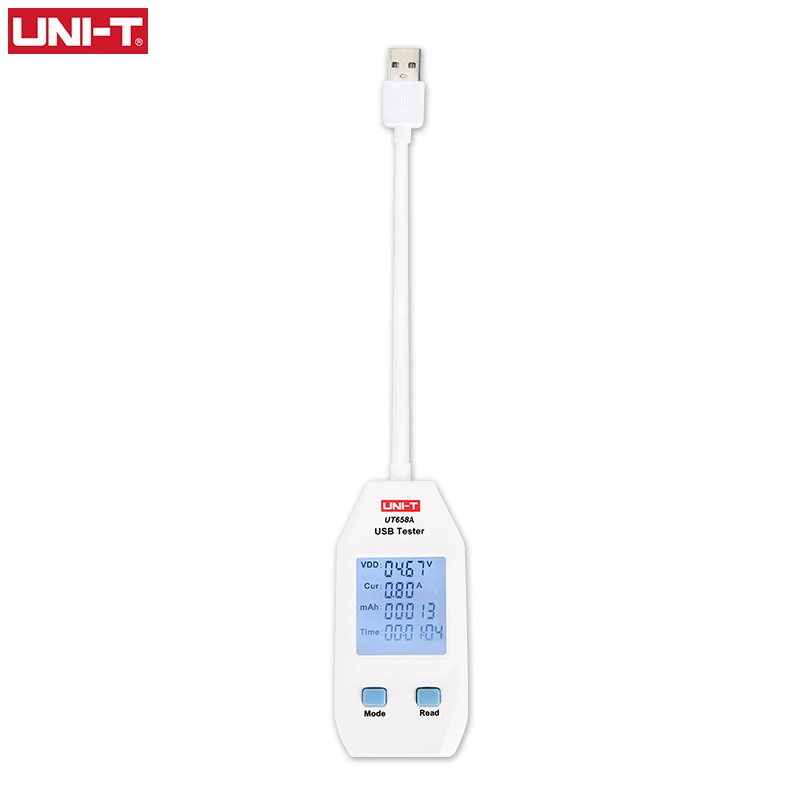 UNI-T Electric USB Voltage Safety Tester Voltmeter Amperemeter Charger Capacity Meter Volt Current Doctor UT658C UT658B UT658D