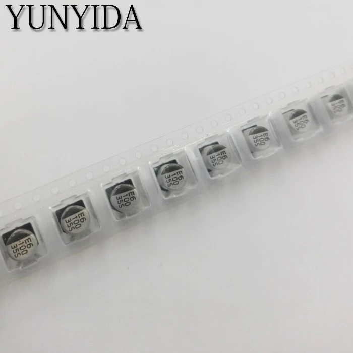 20pcs SMD 50V 35V 25V 16V 10V 100UF 220UF 47UF 33UF 22UF 10UF 4.7UF 2.2UF 1UF Aluminum Electrolytic Capacitor