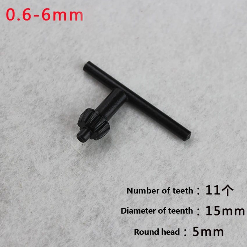 Electric Hand Drill Chuck Wrench Tool Part Drill Chuck Keys Applicable To 6mm 10mm 13mm 16mm Drill Chuck With Gum Cover