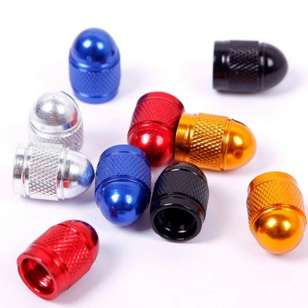 4Pcs Fashion Creative Bullet Wheel Valve Stems Caps Car Accessories for BMW X1 X3 X5 1series 3series 5series 7series ///M Series