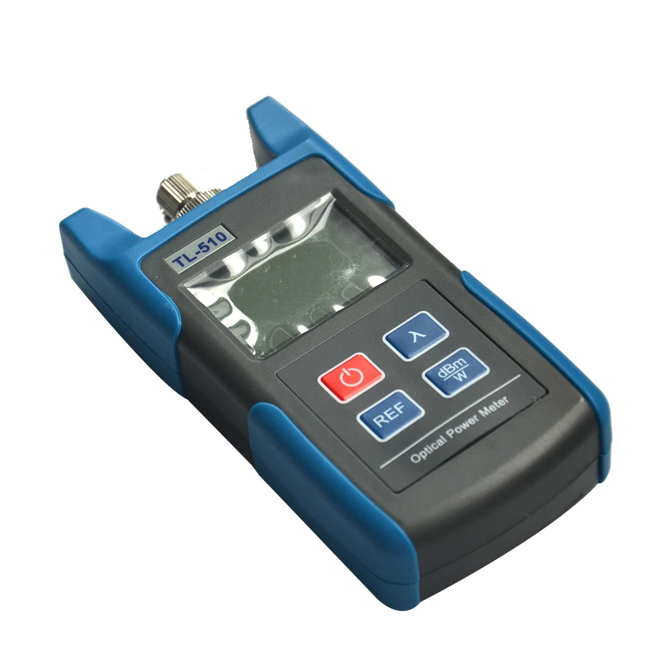 Hot Sale High Precision Fiber Optic Power Meter with FC SC (ST LC ) Connector TL510 -70 to +10dBm Portable Optical Cable Tester