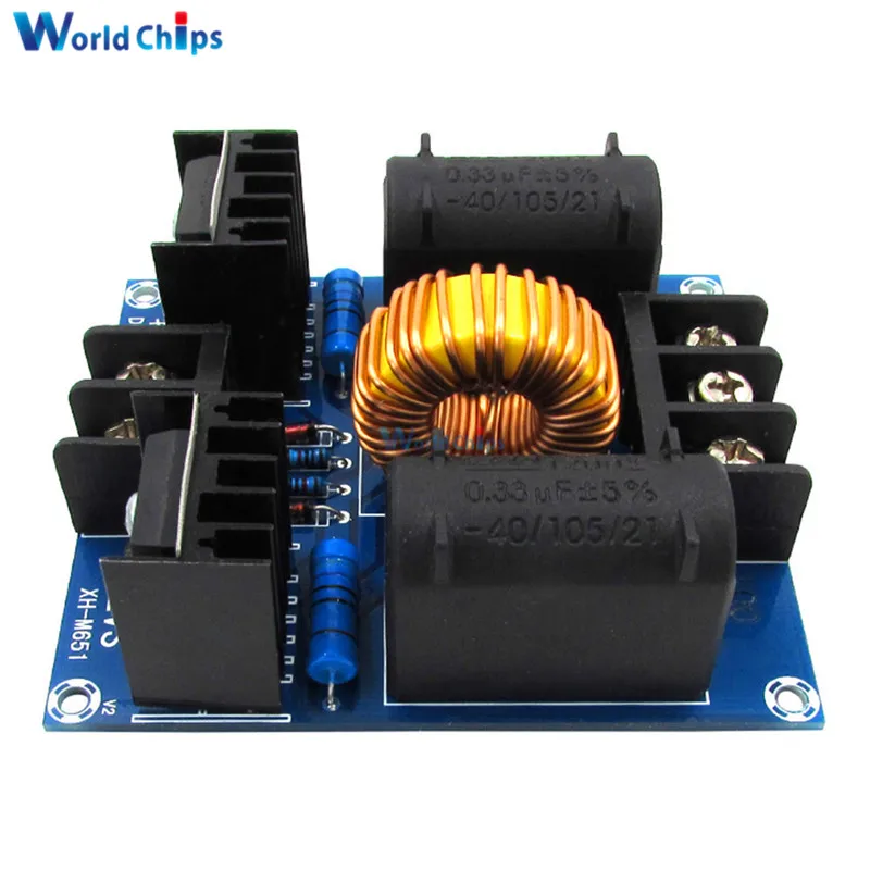 1000W 20A ZVS Low Voltage Induction Heating Coil Module Flyback Driver Heater Large Heat Sink Module Heater for Arduino