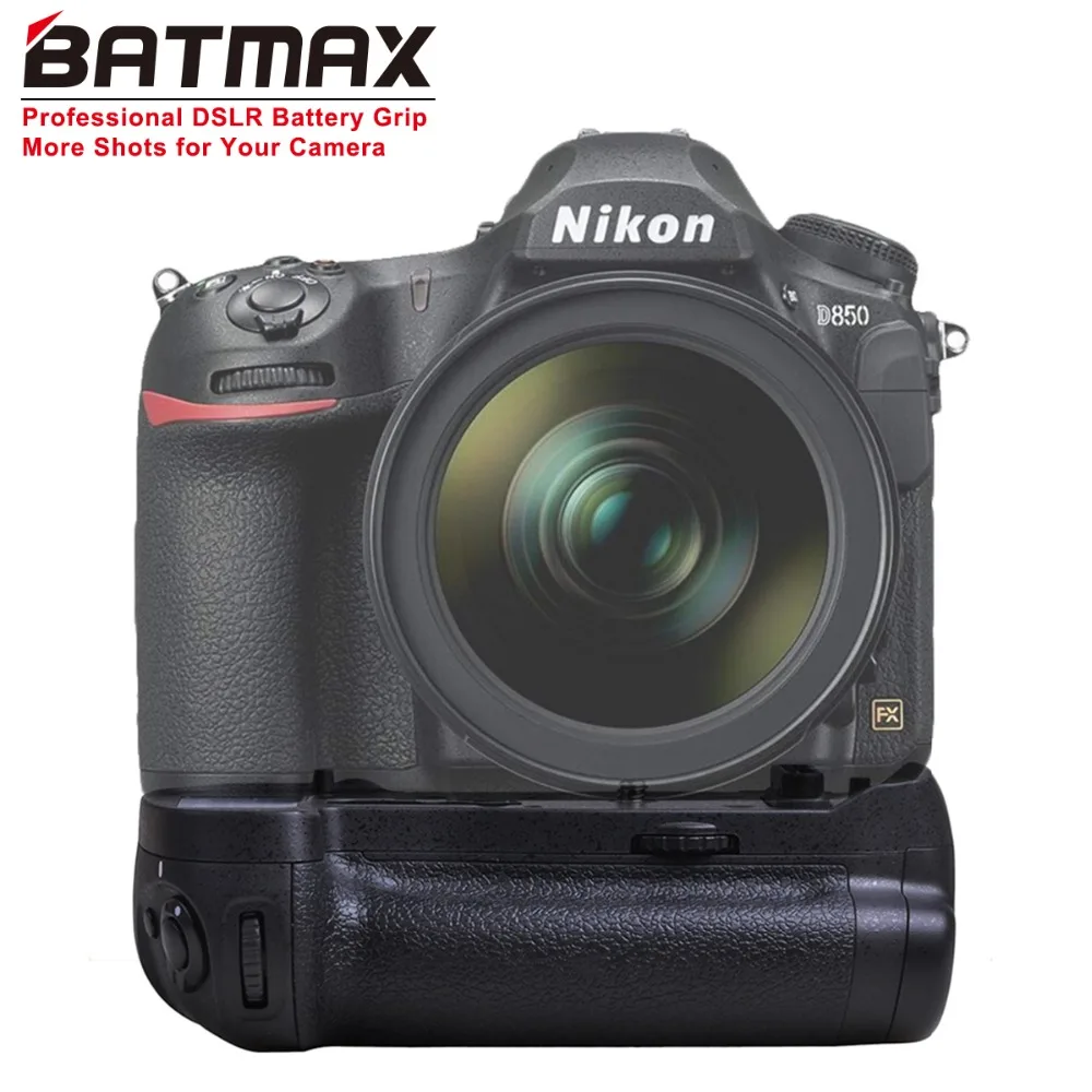 Batmax MB-D18 D850 Vertical Battery Grip Holder for Nikon D850 MB-D18 DSLR Cameras as Work with EN-EL15a EN-EL15 or 8X AA Batter