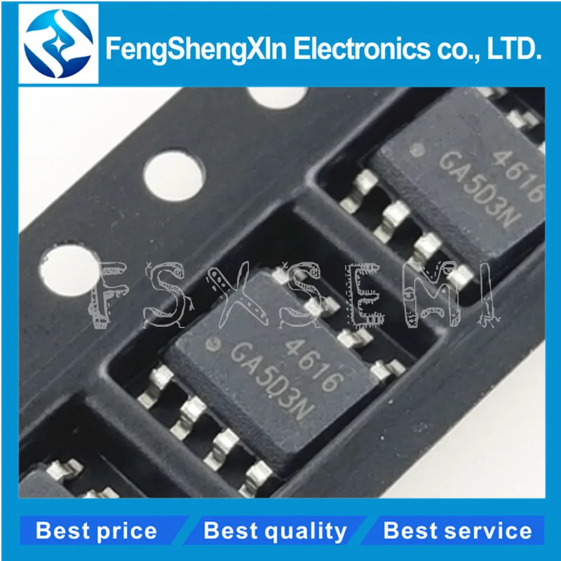 10ชิ้น/ล็อต AO4616 4616 SOP-8 30V เสริม MOSFET