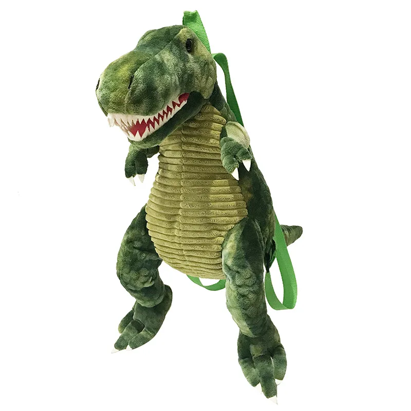 

Creative 3D Dinosaur Backpack Cute Animal Cartoon Plush Backpack Dinosaurs Bag for Children Kids Gifts