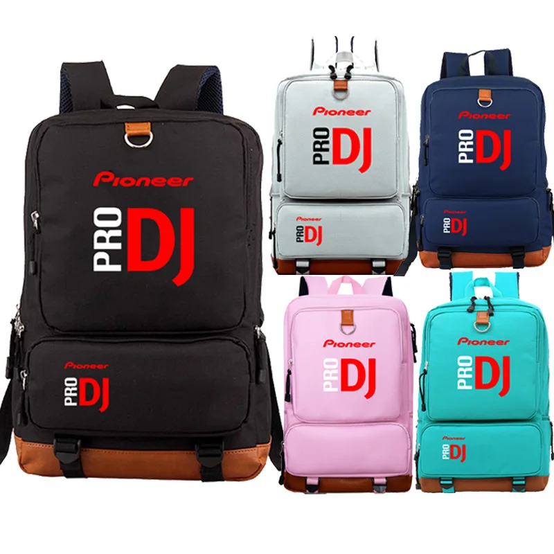 

Casual Pioneer Pro Dj Daily Backpack Students Daily Rucksack Fashion Cool High Quality School Knapsack for Teens Women Men