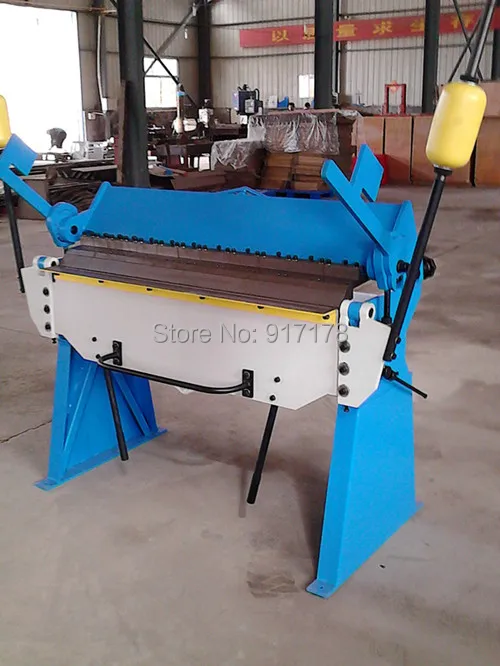 1220*2.5mm hand brake sheet metal brakes bending machine pan and box folding machinery tools