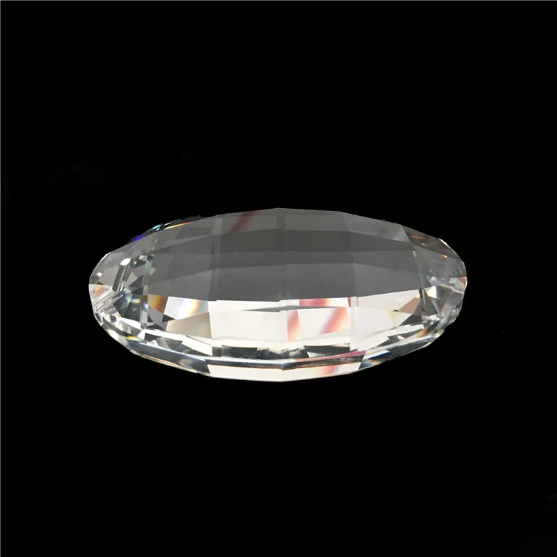 100pcs/Lot ,50mm,Glass Egg Shape Crystal Glass Chandelier Pendants/Crystal Curtain Pendants,Crystal Chandelier Parts