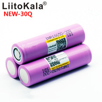 Liitokala 18650 3000mAh battery li-lon battery INR18650-30Q powered rechargeable battery