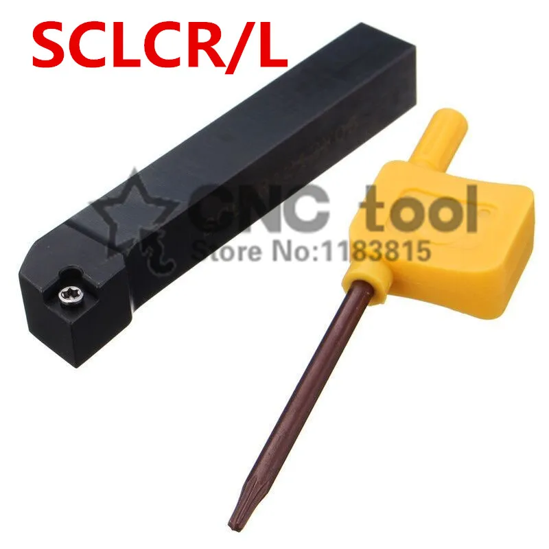 Free Shipping SCLCR1616H09/SCLCL1616H09 SCLCR2020K09/SCLCL2020K09 SCLCR2020K12/SCLCL2020K12 External Turning Tool Holder SCLCR/L