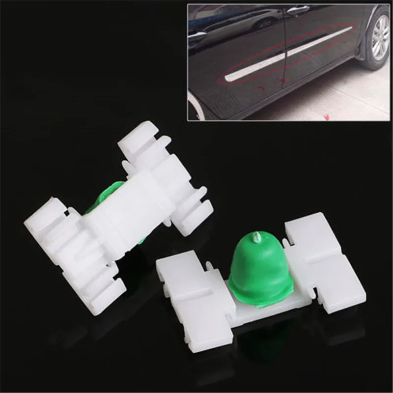 Hot 20 Pcs Exterior Door Fender Moulding Trim Clip For BMW E36 E46 323 325 328 330