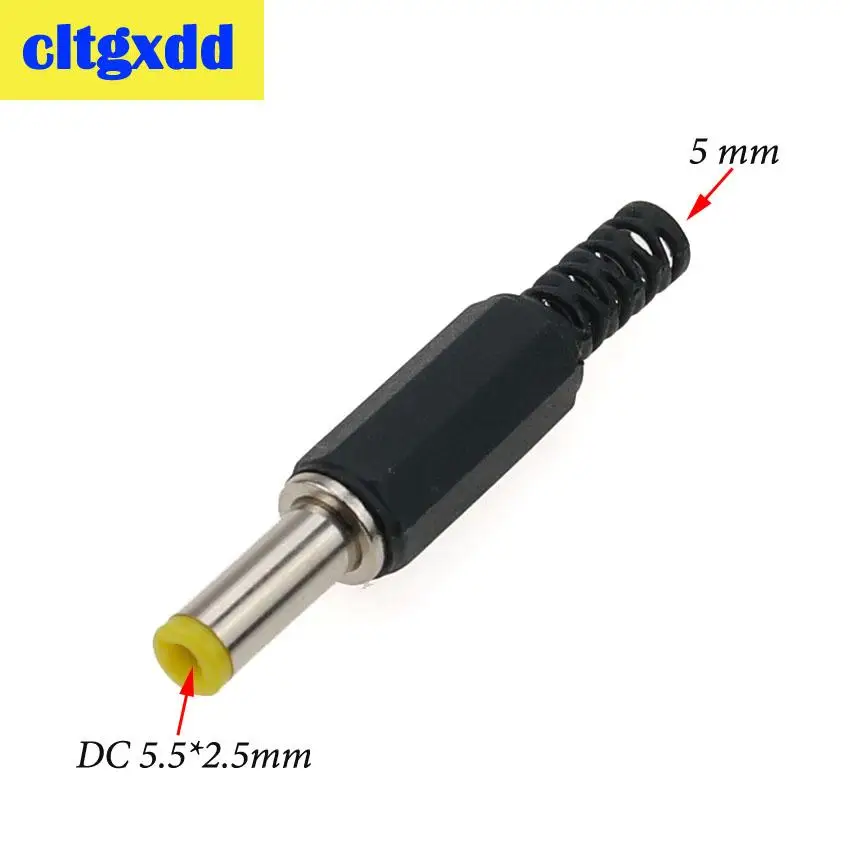 DC Power Connector 6.0*4.4 5.5*2.1/2.5 5.0*3.0 4.0*1.7 mm 3.5*1.35 Male Plug Jack Socket Adapter PCB Mount DIY Adapter Connector