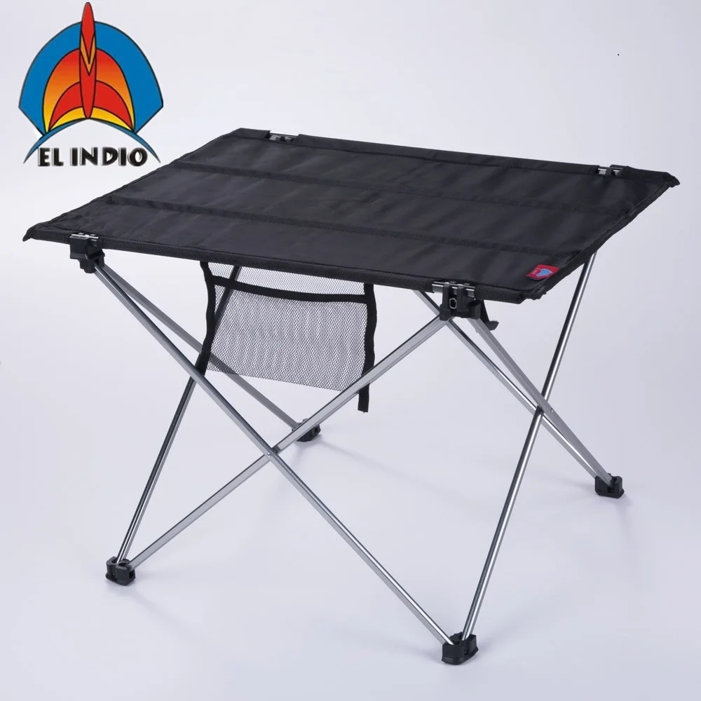 Small size Ultralight Portable Folding Table Compact Roll Up Tables with Carrying Bag for Outdoor Camping Hiking Picnic